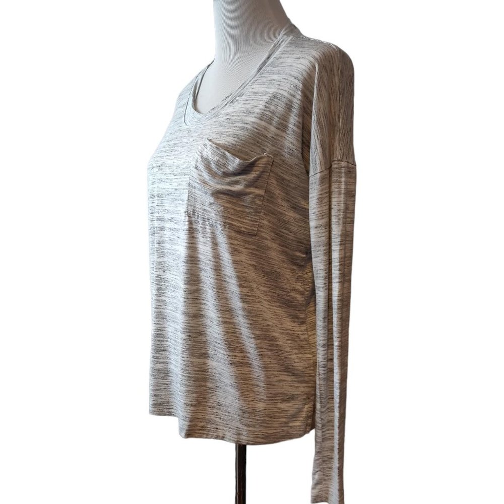 Maison Du Soir Womens Heathered Gray Edith Long S… - image 2